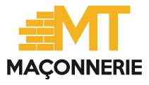 Logo MT Maçonnerie, maçon à Nesmy